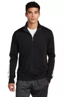 Sport-Tek ® Tricot Sleeve Stripe Track Jacket.
