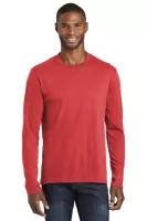 Port & Co™ Long Sleeve Fan Favorite ™ Blend Tee.