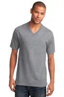 Port & Co™ Core Cotton V-Neck Tee.