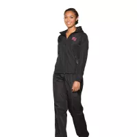 Sport-Tek® Women's Colorblock Hooded Raglan Jacket.
