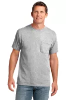 Port & Co™ Core Cotton Pocket Tee.
