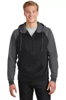 Sport-Tek® Sport-Wick® Varsity Fleece Full-Zip Hooded Jacket.