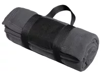 Port Authority® Fleece Blanket with Carrying Strap.