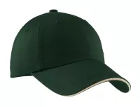 Port Authority® Sandwich Bill Cap with Striped Closure.