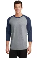 Port & Co™ Core Blend 3/4-Sleeve Raglan Tee.