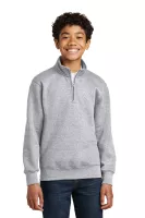 Port & Co™ Youth Core Fleece 1/4-Zip Pullover Sweatshirt