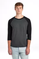 Jerzees® Unisex Premium Blend Combed Ring Spun 3/4-Sleeve Raglan