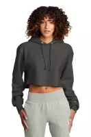 Champion ® Women's Reverse Weave ® Cropped Cut-Off Hooded Sweatshirt