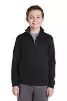 Sport-Tek® Youth Sport-Wick® Fleece Full-Zip Jacket.