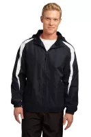 Sport-Tek® Fleece-Lined Colorblock Jacket.