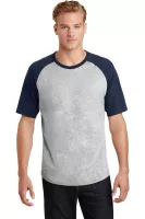 Sport-Tek® Short Sleeve Colorblock Raglan Jersey.