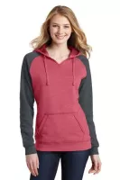 District® Women's Lightweight Fleece Raglan Hoodie.