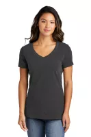 Port & Co™ Women's Beach Wash® Garment-Dyed V-Neck Tee