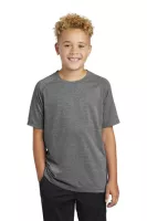 Sport-Tek ® Youth PosiCharge ® Tri-Blend Wicking Raglan Tee.
