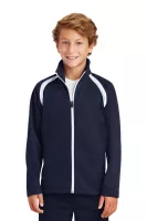 Sport-Tek® Youth Tricot Track Jacket.