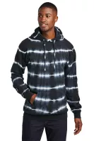 Port & Co™ Allover Stripe Tie-Dye Fleece