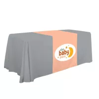28" LazerLine Table Runner Full-Color Front Only
