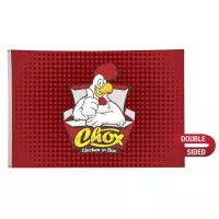 5' x 8' Nylon Flag Double-Sided