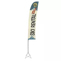 Ascent Blade Sail Sign Flag Kit Single-Sided