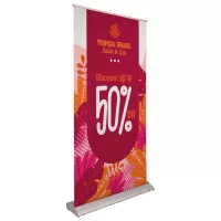 46.5" Deluxe Pro Retractor (1-Banner, No-Curl Opaque)