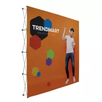 10' Tall Splash Floor Display Face Kit (Polyester Knit)