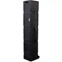 Tall Square Hard Case with Wheels