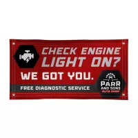 2' X 4' Super Poly Knit Fabric Banner