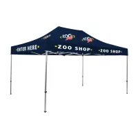 15' Premium Tent Kit (Imprinted, 12 Locations)