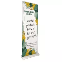 33.5" Deluxe Pro Retractor 1-Banner Kit (Dry-Erase Media)