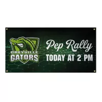 2' x 4' 13 oz. Smooth Vinyl Banner Single-Sided