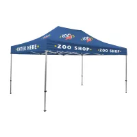 15' Premium Tent Kit (Imprinted, 10 Locations)
