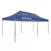 20' Premium Tent Kit (Imprinted, 3 Locations)