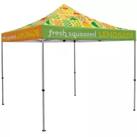 10' Deluxe Tent Kit with Vented Canopy Full-Bleed Dyesub