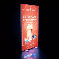 3' x 6.5' Deluxe SEG Glo Floor Display Kit