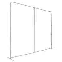 10'W x 90"H EuroFit Straight Wall Hardware
