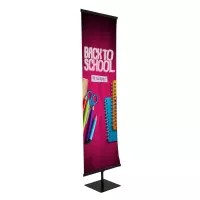 24" Everyday Snap Rail Banner Display Kit