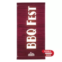 30" x 60" Fabric Boulevard Banner Double-Sided