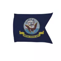 20" x 27.75" Guidon Military Sized Nylon Flag Single-Sided