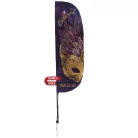 10' Stadium Flutter Flag Kit Double-Sided