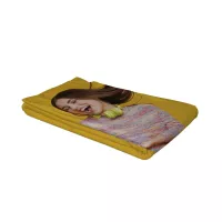 8' Straight Splash Floor Wrap Graphic Panel (Poly Knit)