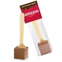 Hot Chocolate on a Spoon in Header Bag - Mexican Hot Chocolate