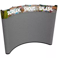 8' Curved Show 'N Rise Header Panel