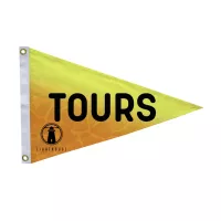16" x 24" Polyester Pennant Flag Single-Sided