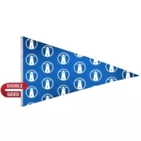 6' x 10' Polyester Pennant Flag Double-Sided