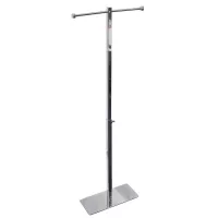 Portable Chrome Bag Stand