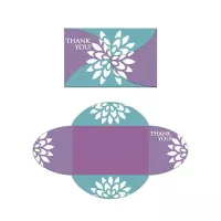 Self Locking Gift Card Holder Printed Offset