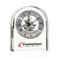 Crystal Skeleton Movement Clock