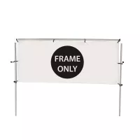 12'W x 5'H In-Ground Banner Hardware - Single Banner