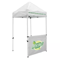 5' Economy Tent Half Wall Kit (Full-Color Imprint)