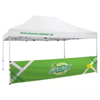 15' Premium Half Wall Kit (UV-Printed, Single-Sided)